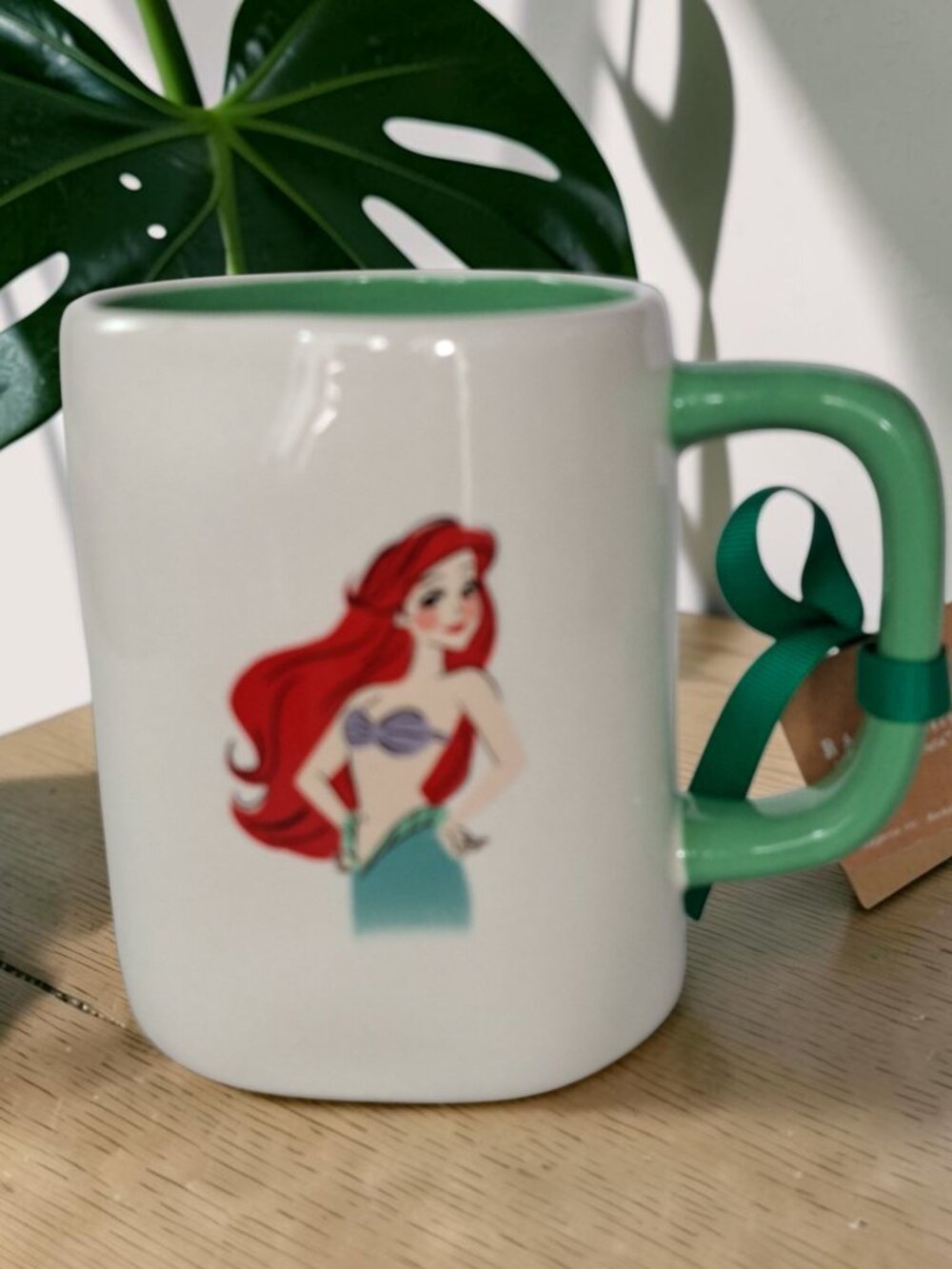 Rae Dunn X Disney Princess The Little Mermaid Ariel Coffee Mug New with tag